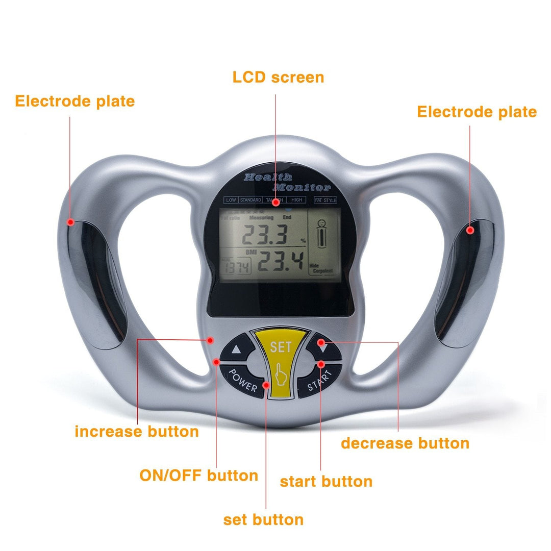 FitCheck | Körperfettanalysator – Schnelle Messung & BMI-Rechner