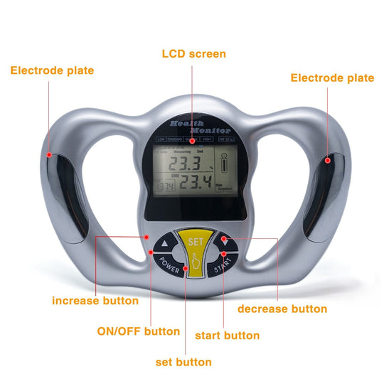 FitCheck | Körperfettanalysator – Schnelle Messung & BMI-Rechner