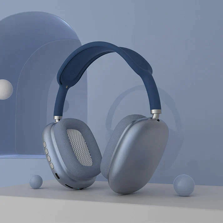 AeroBeats | Drahtlose Bluetooth-Kopfhörer mit HiFi-Sound & Geräuschunterdrückung Blau Decorique.de