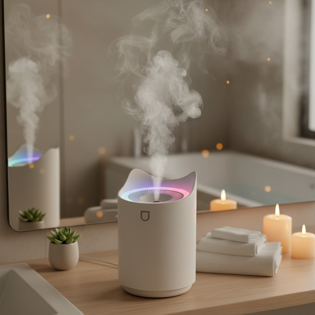 AeroMist | Ultraschall Luftbefeuchter – 3000ml Tank für 24h Laufzeit Decorique.de