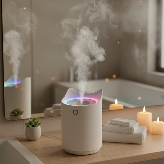 AeroMist | Ultraschall Luftbefeuchter – 3000ml Tank für 24h Laufzeit Decorique.de