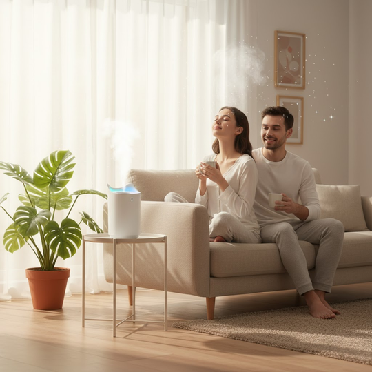 AeroMist | Ultraschall Luftbefeuchter – 3000ml Tank für 24h Laufzeit Decorique.de