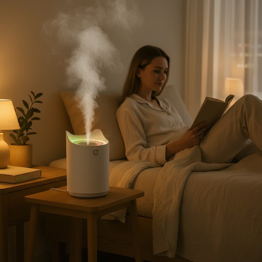 AeroMist | Ultraschall Luftbefeuchter – 3000ml Tank für 24h Laufzeit Decorique.de