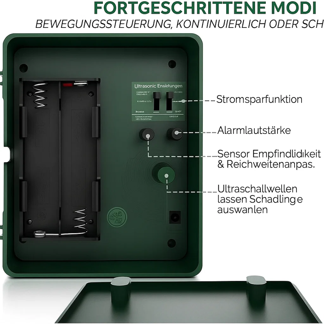 AeroSafe | Ultraschall-Specht-Vertreiber Decorique.de