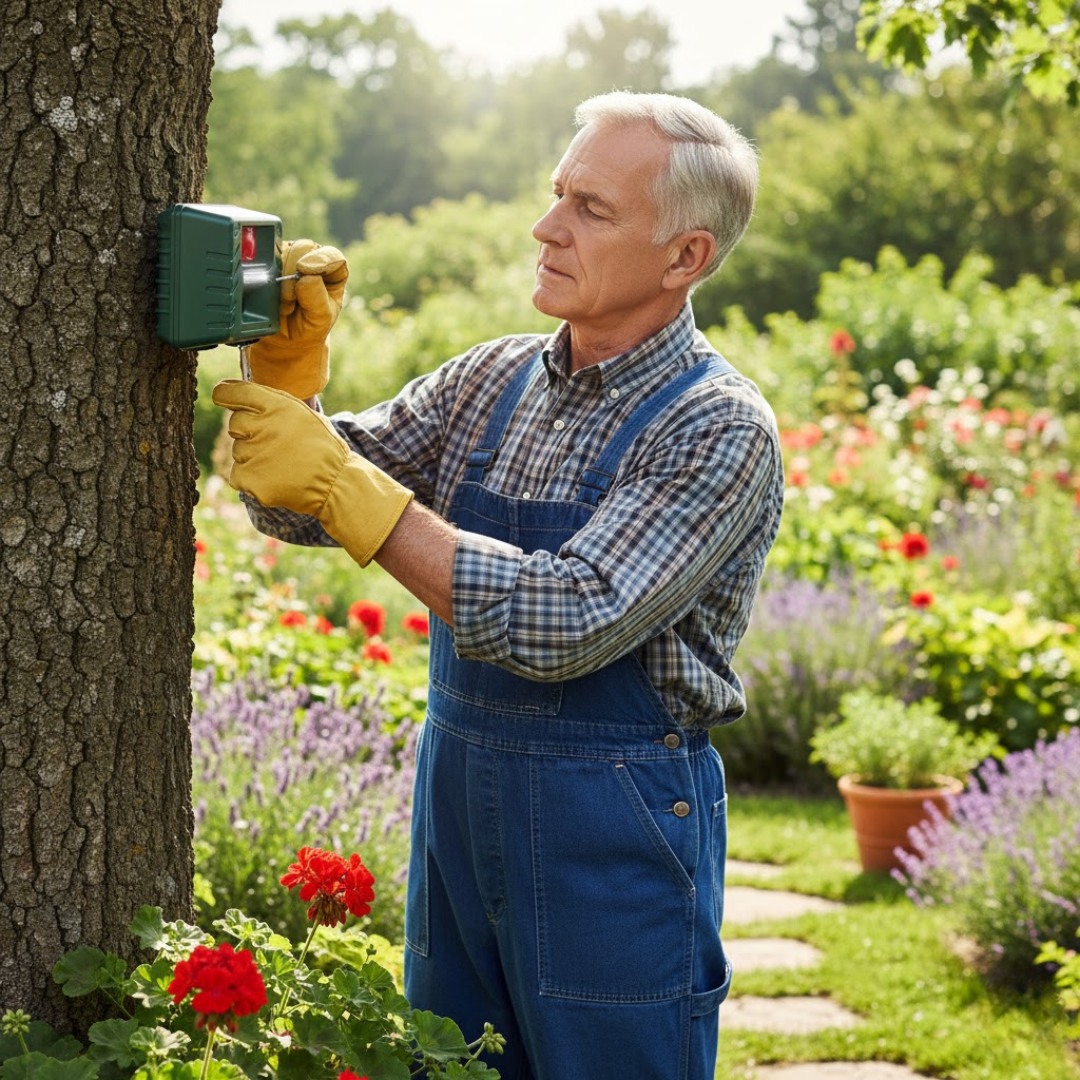 AeroSafe | Ultraschall-Specht-Vertreiber Decorique.de