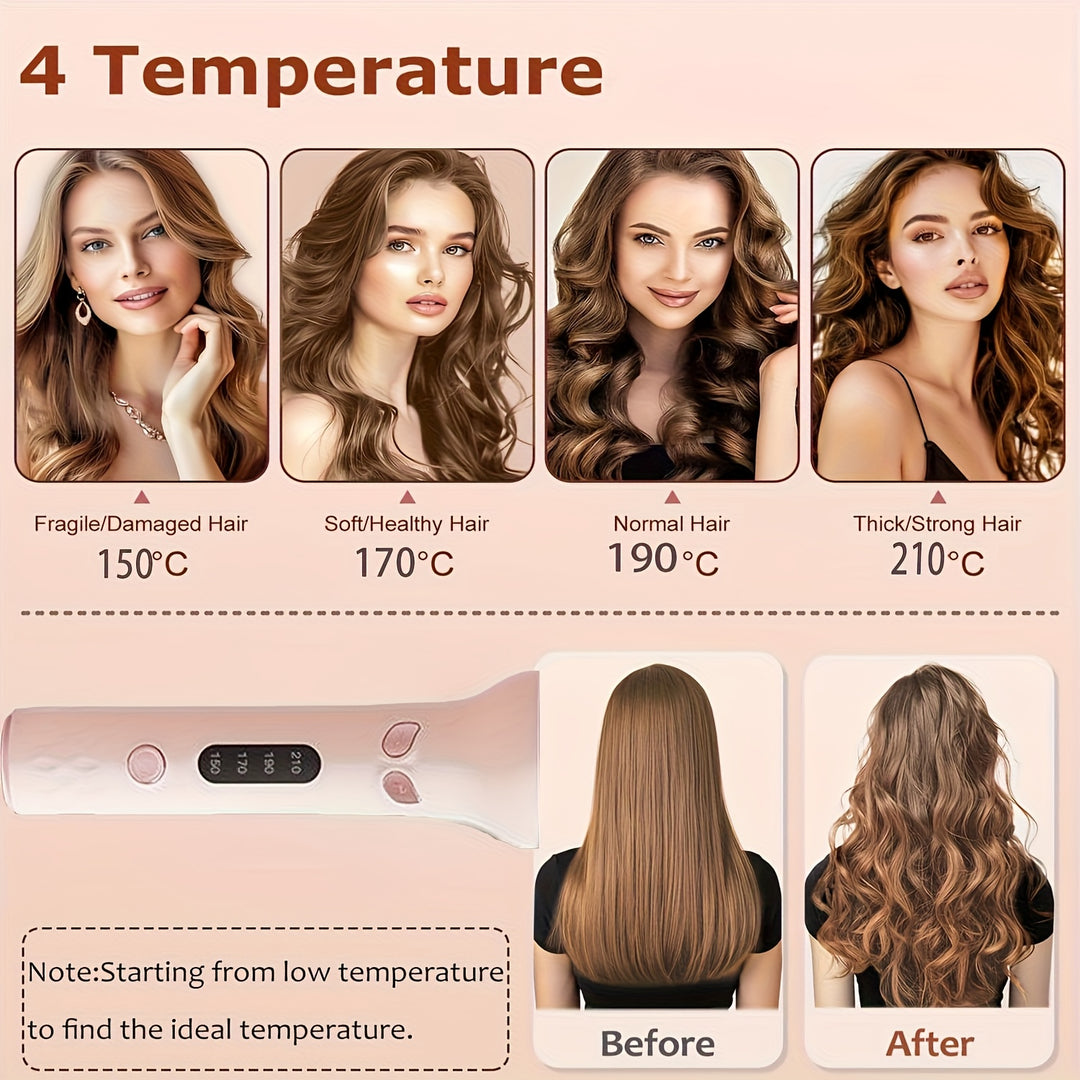 CurlGoddess | Automatischer Lockenstab mit 4 Temperaturstufen