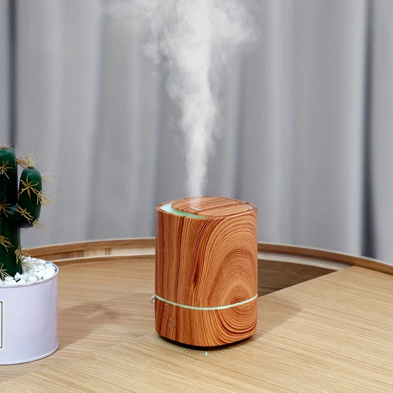 AromaLign | Luftbefeuchter mit Holz-Look und Abschaltautomatik