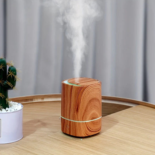 AromaLign | Luftbefeuchter mit Holz-Look und Abschaltautomatik