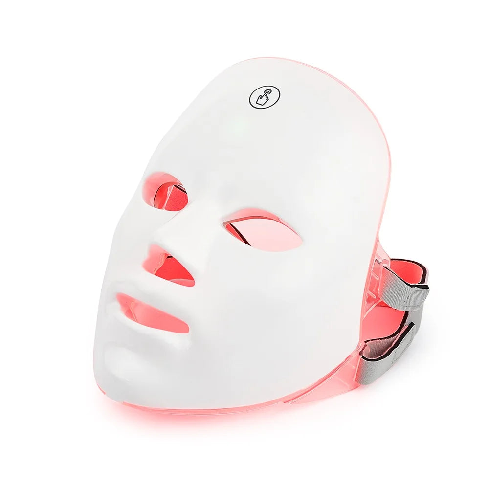 AgeGlow | 7-Farben LED-Therapie-Maske für Facelifting und Aufhellung Decorique.de