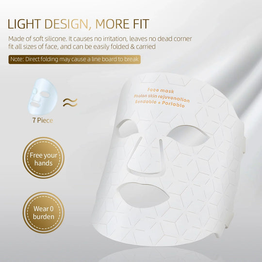 AgelessGlow | Anti-Aging- & Akne-LED-Maske Decorique.de