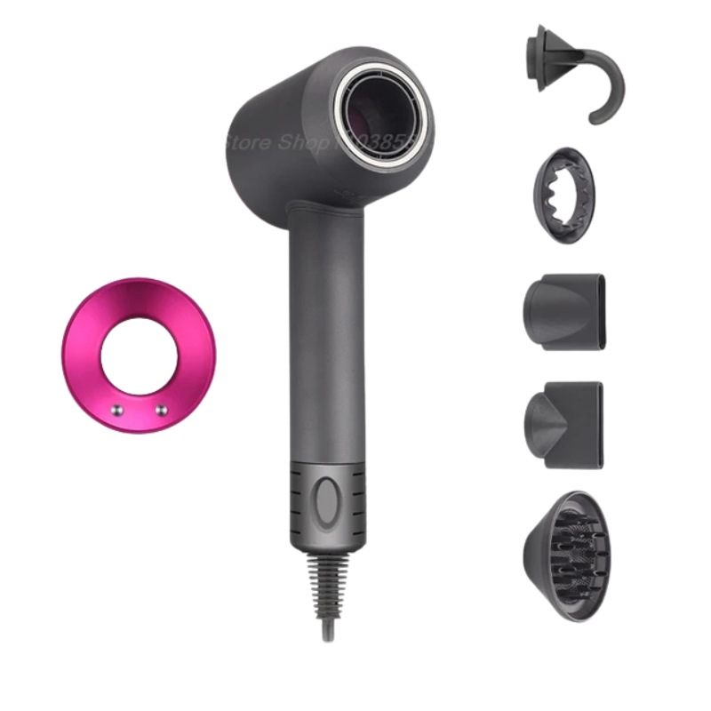 AirFlowPro | Kabelloser Haartrockner & Ion-Stylinggerät Rosen 5 Teile 3.3m Decorique.de