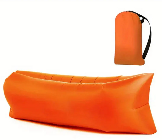 AirLounge | Aufblasbarer Outdoor-Sessel für pure Entspannung Orange Decorique.de