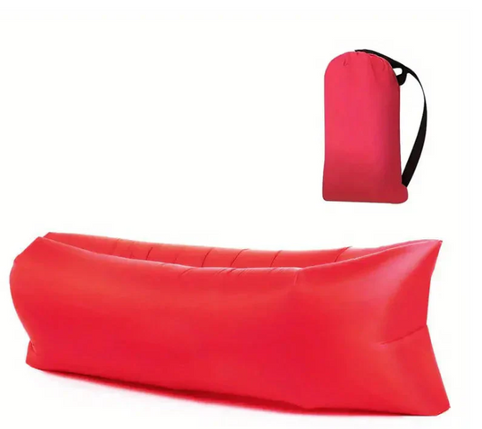 AirLounge | Aufblasbarer Outdoor-Sessel für pure Entspannung Rot Decorique.de