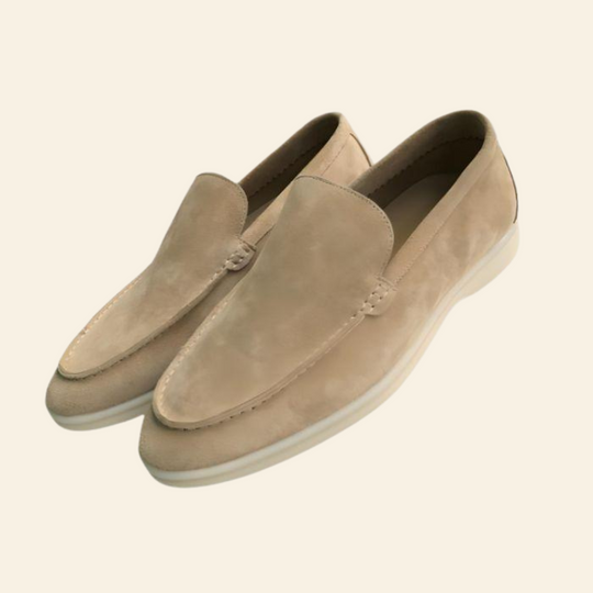 Alberico | Herren-Loafer – Eleganz in weichem Wildleder Beige Decorique.de