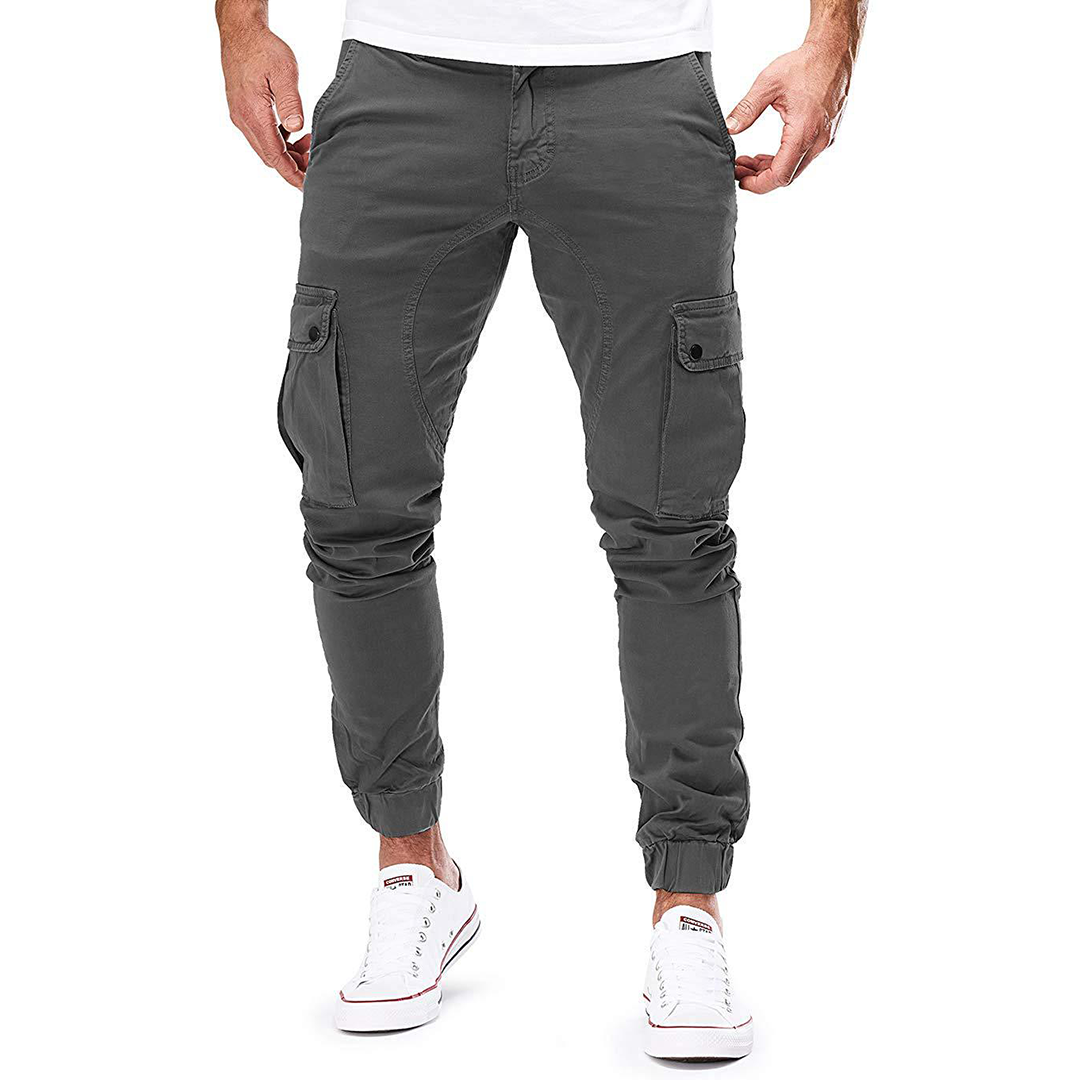 Alex | Vielseitige Cargo-Jogginghose | Herren Grau Decorique.de
