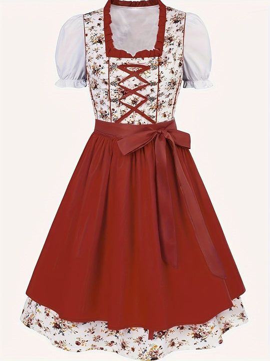 Alpenrösle | Damen-Dirndl – Tradition in Rot Decorique.de