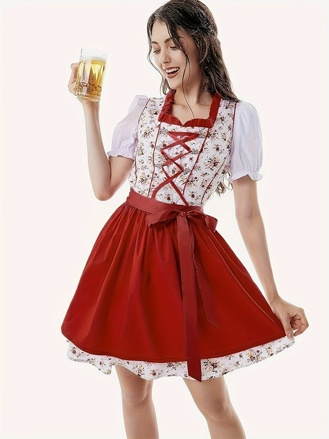 Alpenrösle | Damen-Dirndl – Tradition in Rot Decorique.de