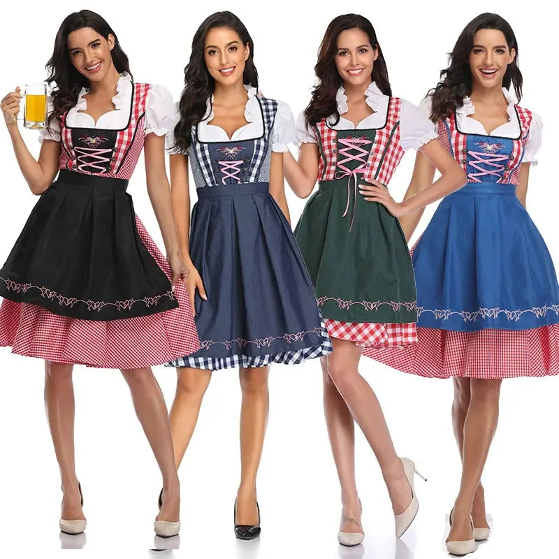 Alpenwiese | Damen-Dirndl – Klassisch & Festlich Decorique.de
