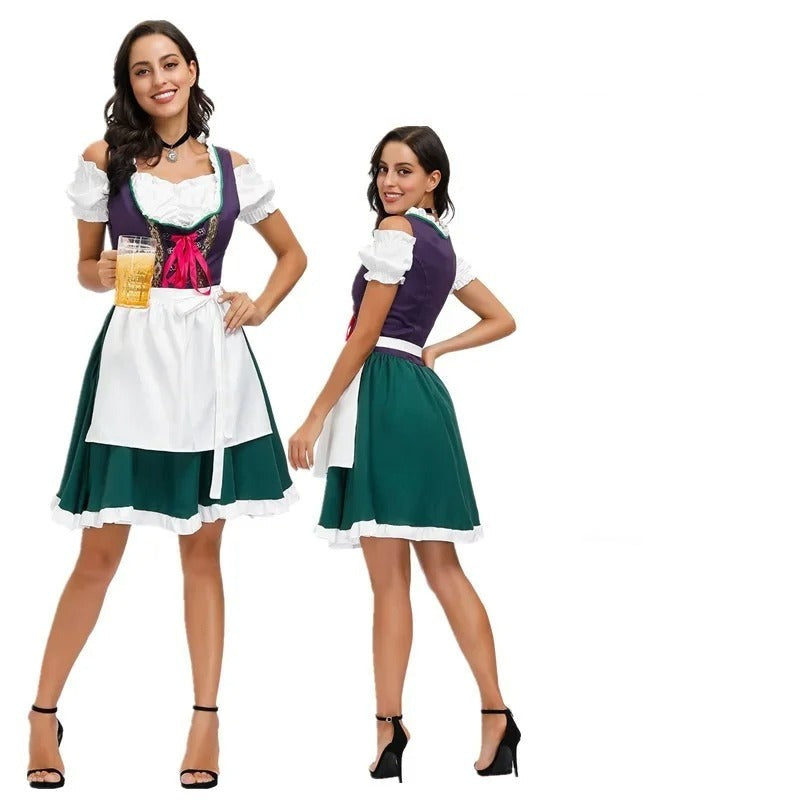 AlpTraum | Mini Dirndl für das Oktoberfest Grün Decorique.de