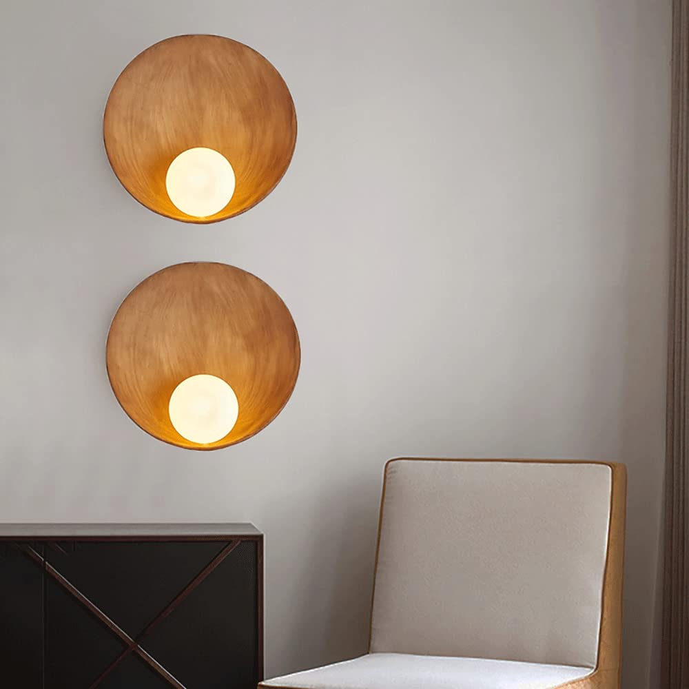 AmberAura | Cosy Glow Wandleuchte Holz Decorique.de
