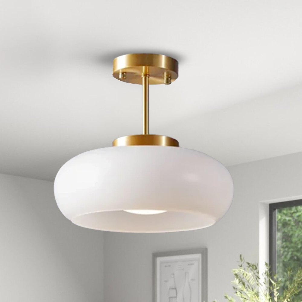 AmberNest | Glas-Deckenlampe – Elegantes Ambiente für Wohnräume Decorique.de