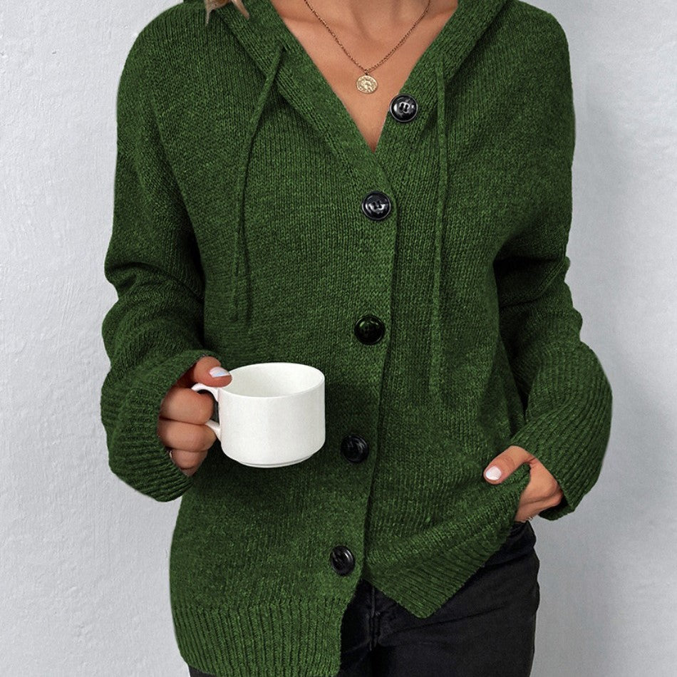 Amy | Bequeme Strickjacke Grün Lovensa.de