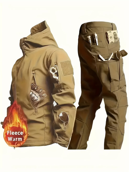 Andreas | Herren Softshell Winter-Set – Jacke & Hose Decorique.de