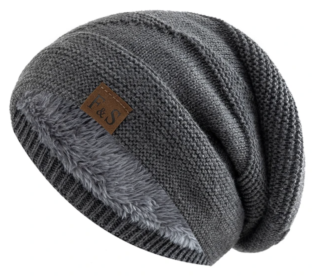 Andy | Unisex Wintermütze – Wärme & Stil Grau 56cm-58cm Decorique.de