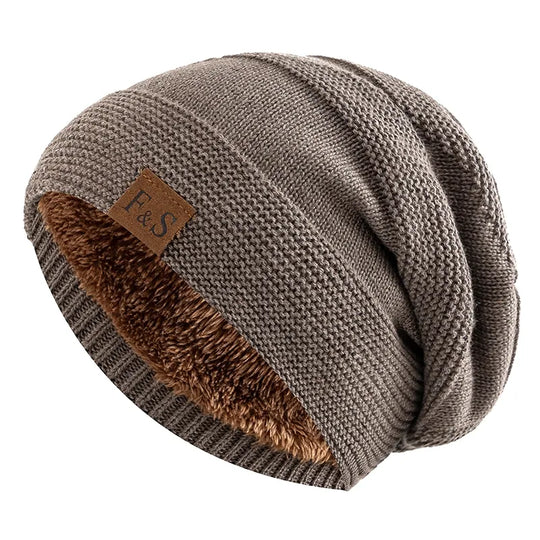 Andy | Unisex Wintermütze – Wärme & Stil Khaki 56cm-58cm Decorique.de