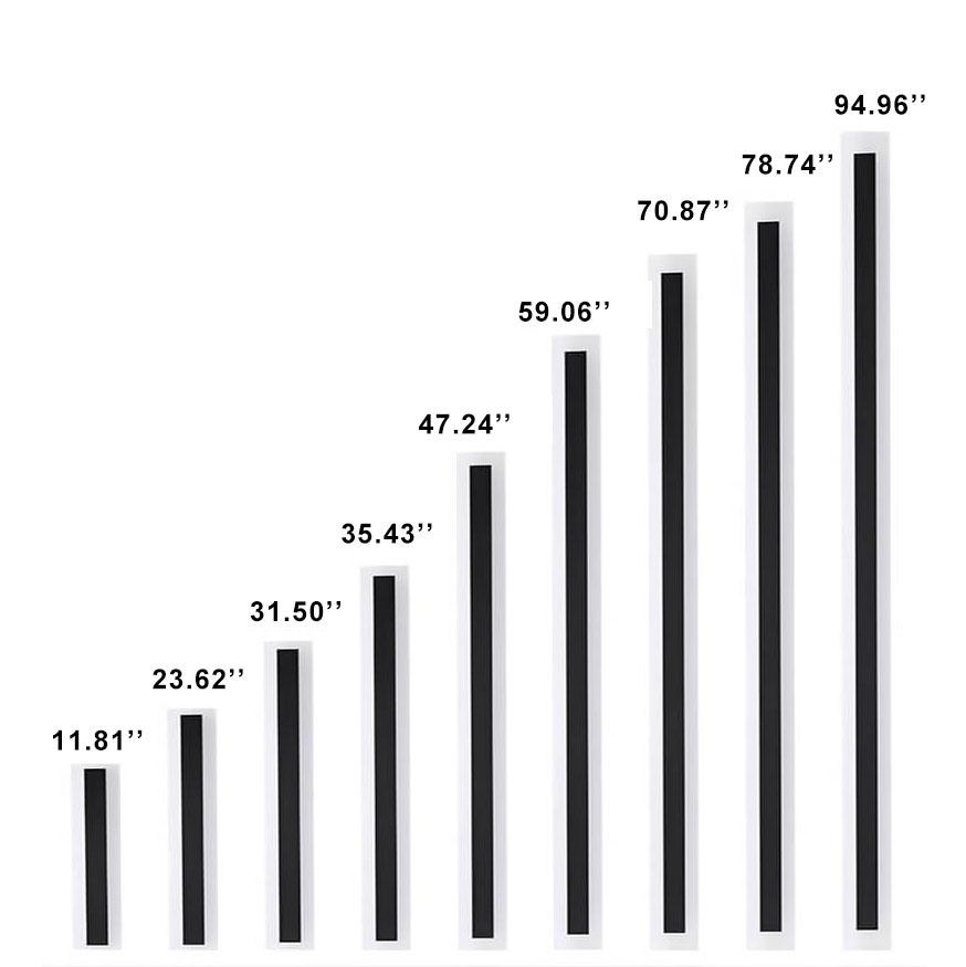 AquaBar | Wasserdichte LED-Außenwandleuchte in Balkenform Decorique.de