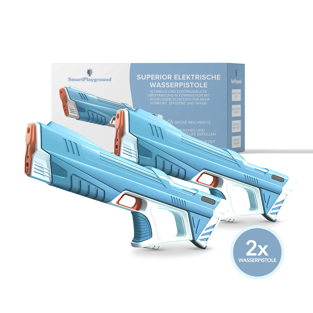 AquaBlast | Leistungsstarke elektrische Wasserpistole Decorique.de