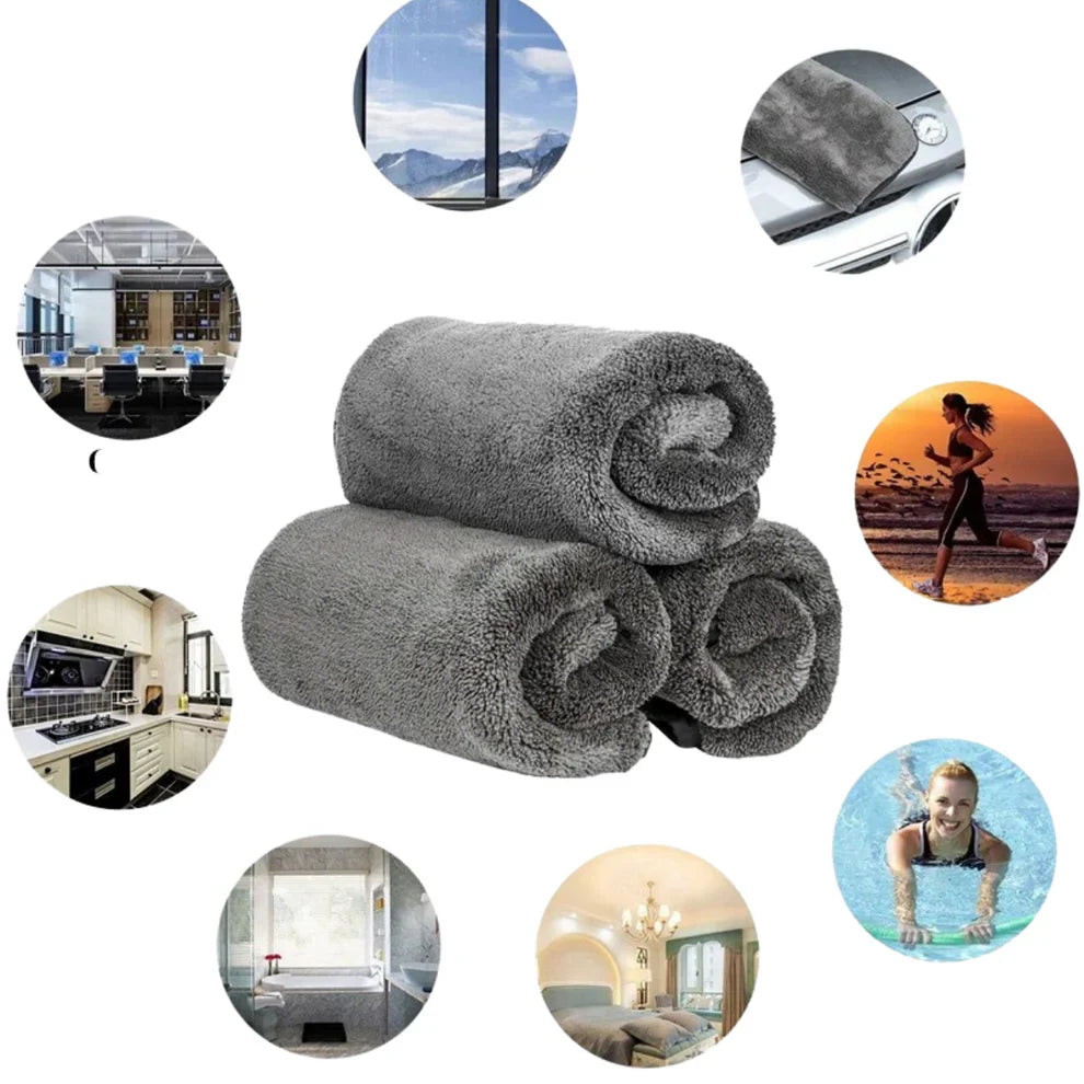 AquaDry | Premium & Tragbares Mikrofasertuch Decorique.de