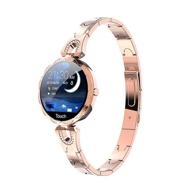 AquaFit | Wasserdichte Fitness Smartwatch Gold Decorique.de