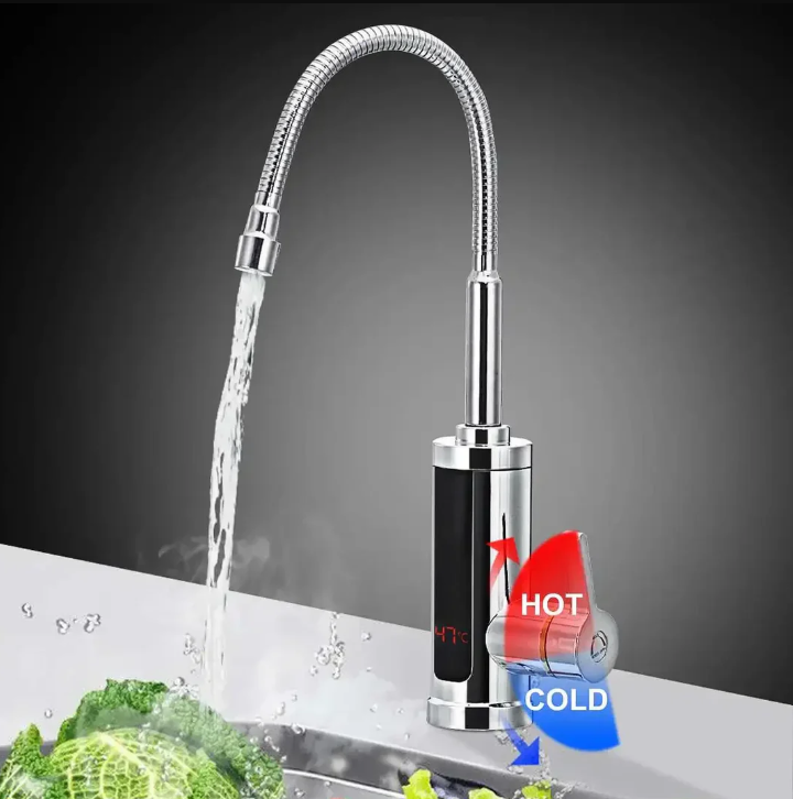 AquaQuick | Küchenarmatur mit 3000W Schnellheizung Decorique.de