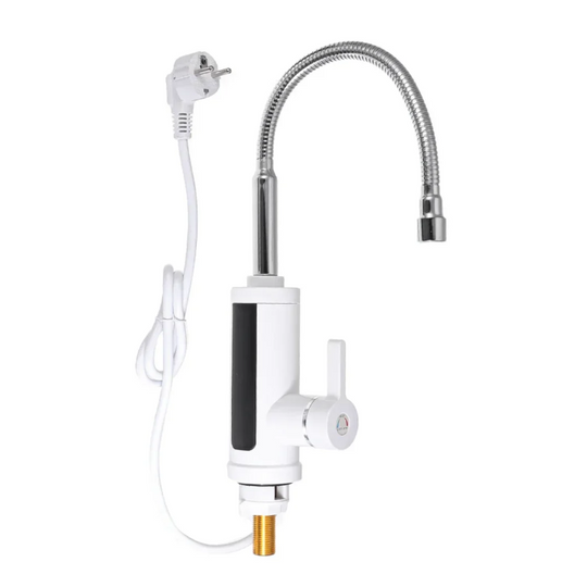 AquaQuick | Küchenarmatur mit 3000W Schnellheizung Typ 1 Weiß Decorique.de