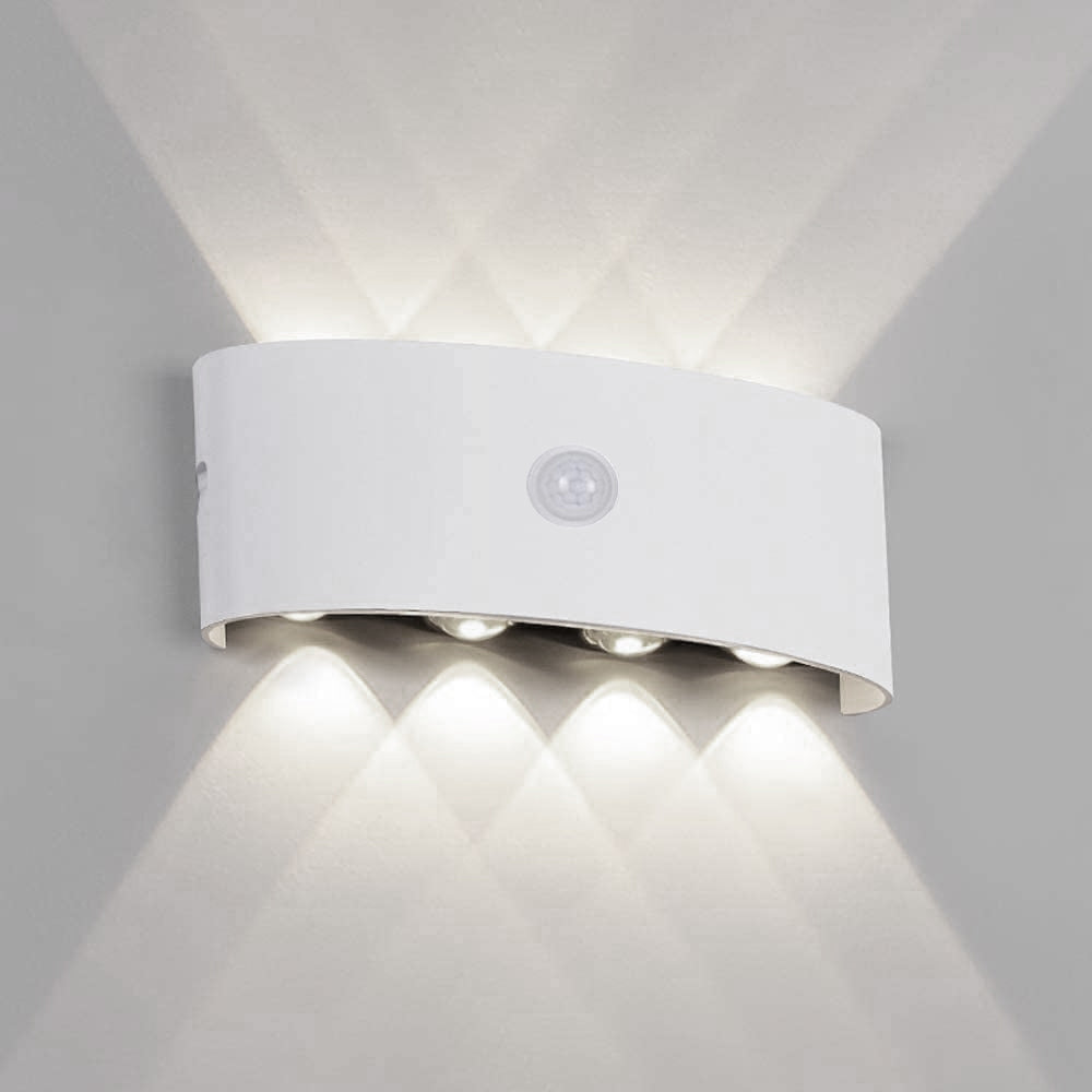 ArcLuxe | Moderne LED-Wandleuchte Weiße Farbe Neutral Weiß Decorique.de