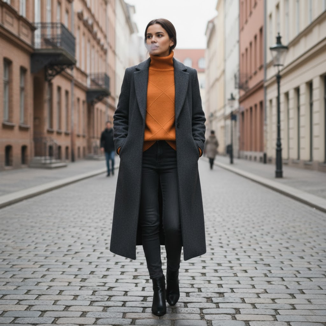 Ariz | Damen Kaschmir Rollkragenpullover – Luxus & Eleganz Decorique.de