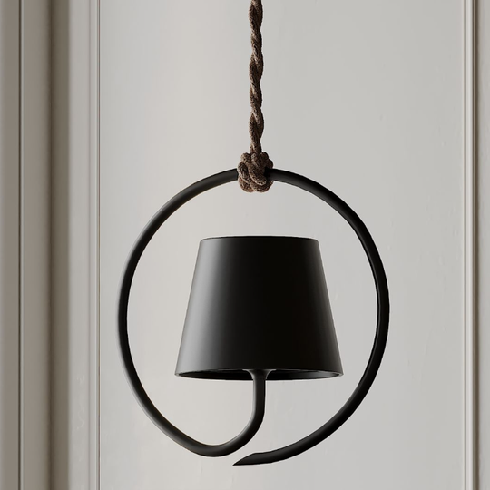 ArkaLight | Elegante Scandi-LED-Hängelampe mit Flexibilität Schwarz Decorique.de