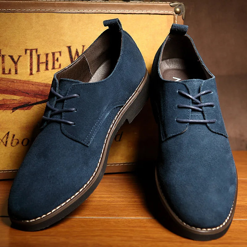 Arman | 2024 Trendsetter Stilvolle Oxford-Schuhe Blau Decorique.de