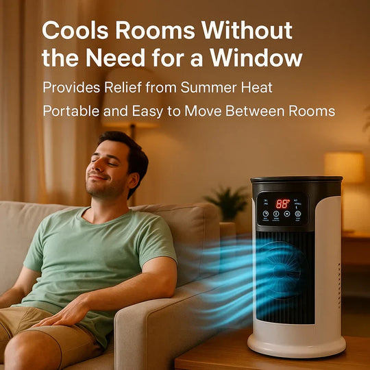 ChillMate | Tragbare Klimaanlage – Ideal fürs Home Office & Studentenwohnheim