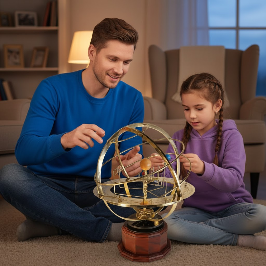 AstraLux | Großes Orrery-Modell unseres Sonnensystems Decorique.de