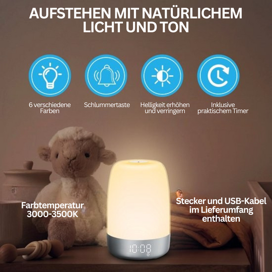 DawnAura | Wake-up-Light mit Naturklängen