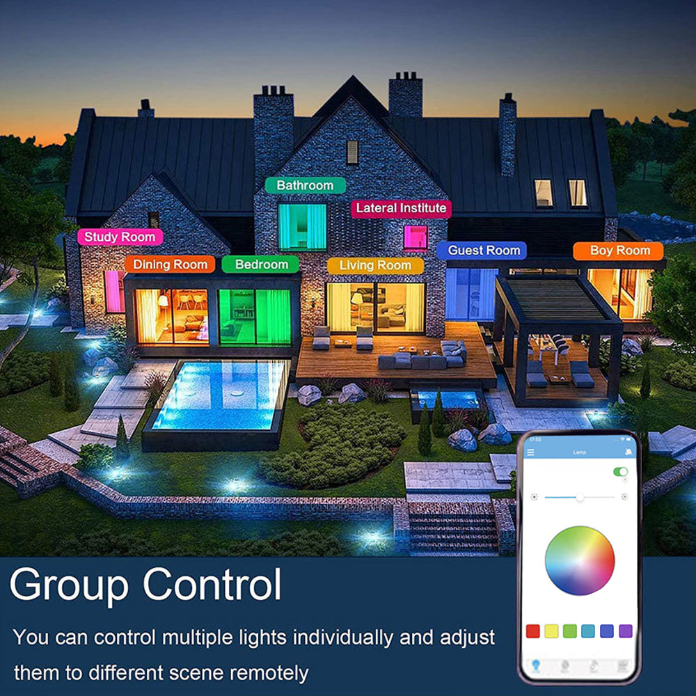 AuraBeam | LED-Deckenlampe – Steuerbar per App und Sprache Decorique.de