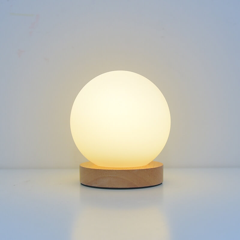 AuraDot | Moderne Minimalistische Runde Tischlampe Decorique.de
