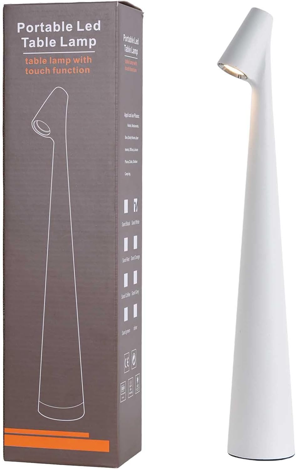 AuraLamp | Nordisches minimalistisches Design Stimmungslicht Weiß Decorique.de