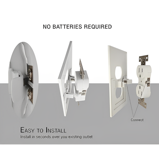 AuraPlug | 4er-Pack LED-Steckdosenlichter mit Sensor Decorique.de