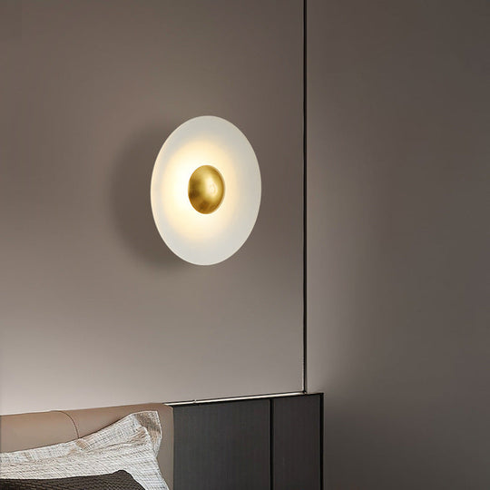 AuroraSphere | Brillant Halo Lampe Weiß Decorique.de