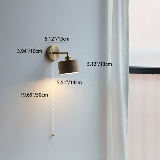 AuroraWood | Kuppelformige Wandleuchte im Scandi-Stil Decorique.de