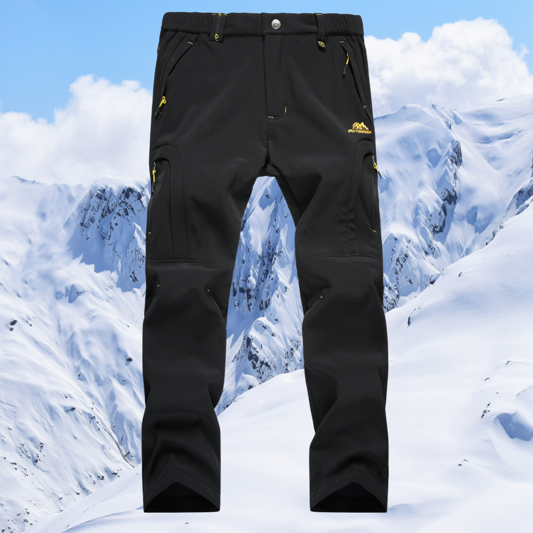 Austin | Herren Thermo Outdoorhose – Wasserdicht & Warm Schwarz Decorique.de