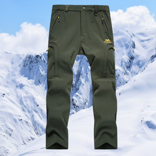 Austin | Herren Thermo Outdoorhose – Wasserdicht & Warm Waldgrün Decorique.de